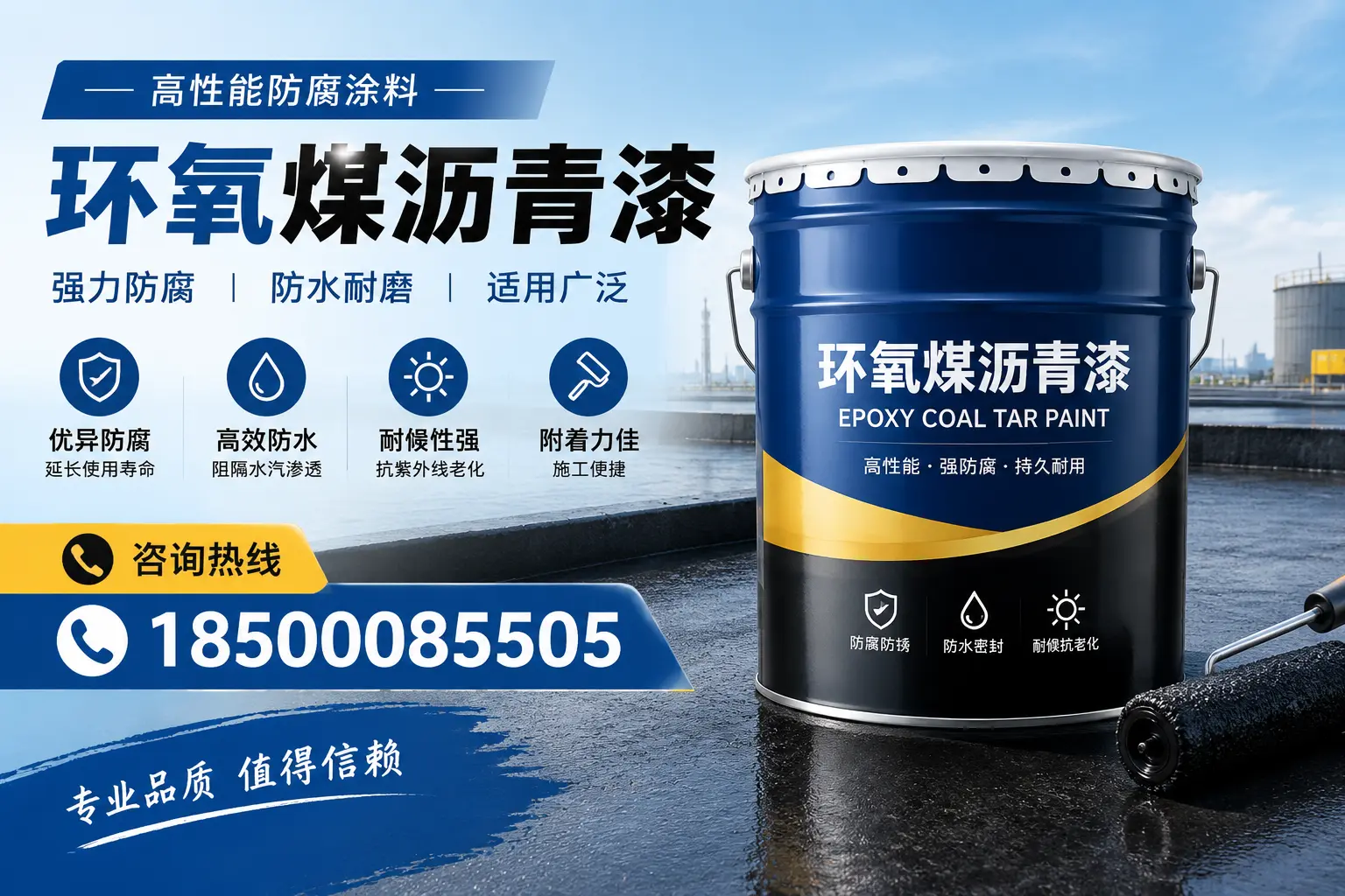 环氧煤沥青漆的主要成分与功能,哈密用户深度了解